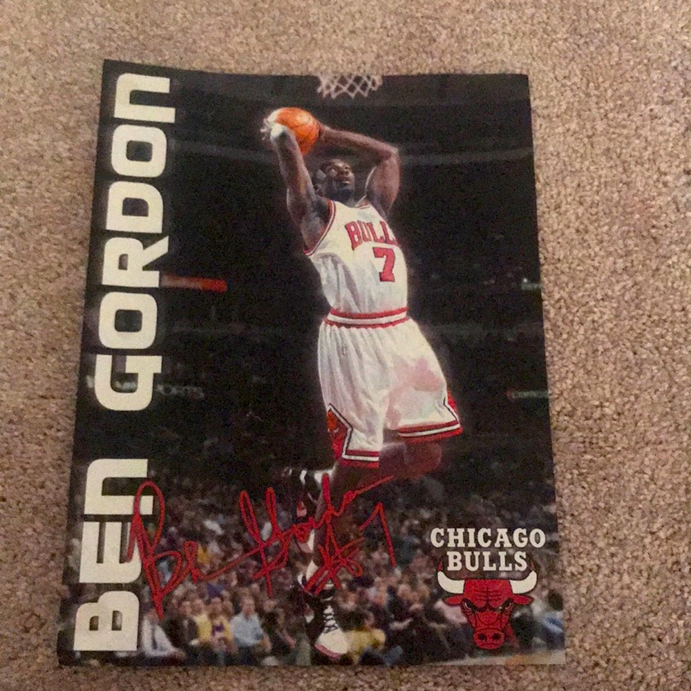 Chicago Bulls Ben Gordon Mini Poster
